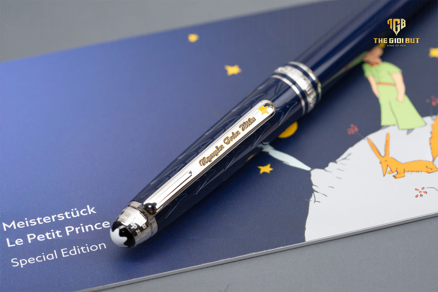 Montblanc Meisterstuck Le Petit Prince Fox Rollerball Mb118057 Khac 1