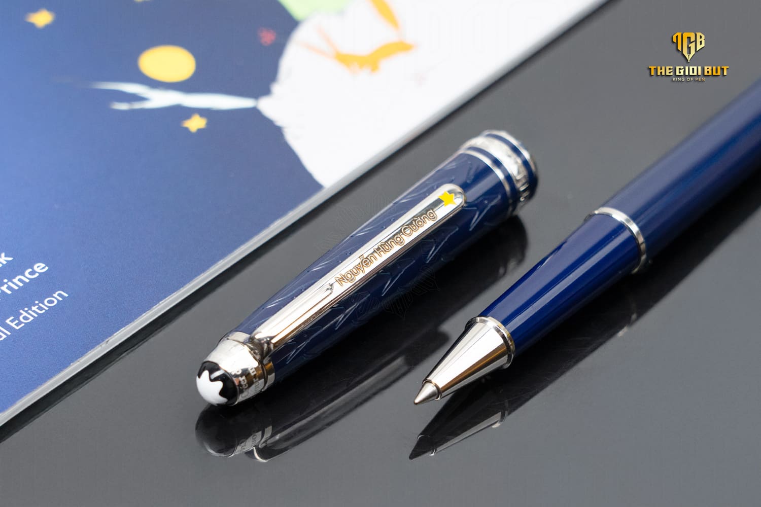 Montblanc Meisterstuck Le Petit Prince Fox Rollerball Mb118057 Khac 5