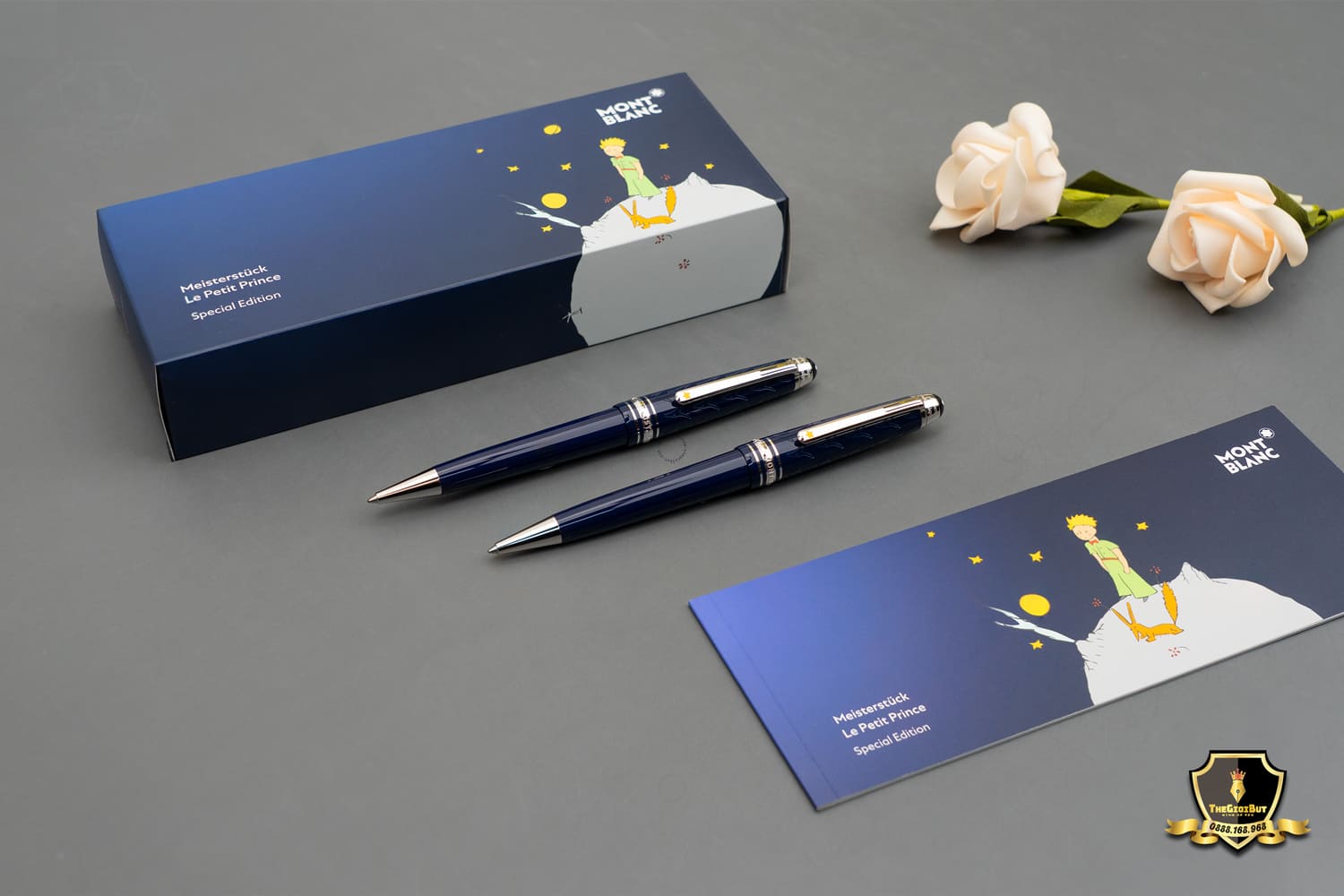 Montblanc Meisterstuck Le Petit Prince Fox Midsize Ballpoint Pen 118054 803