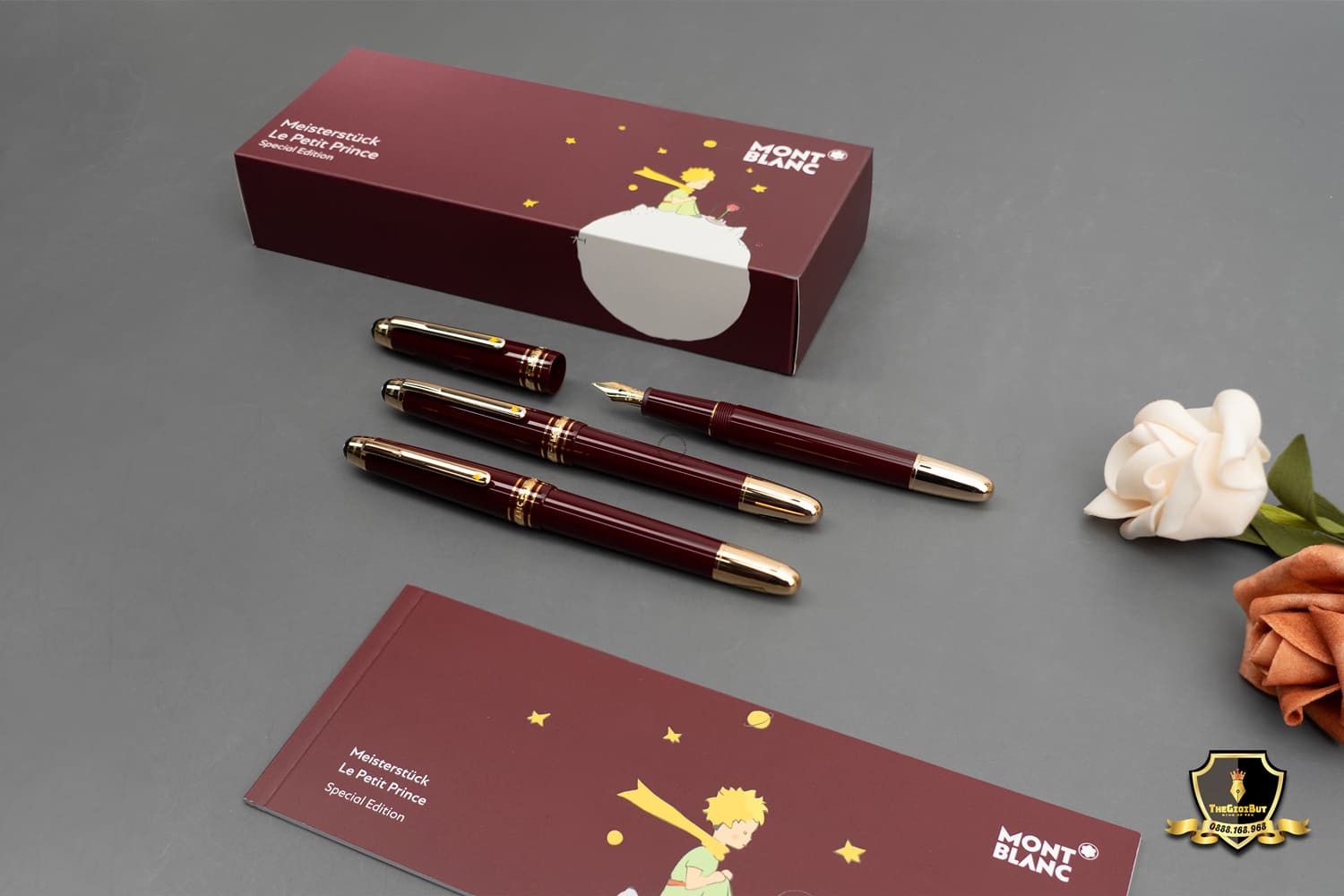 Montblanc Meisterstuck Le Petit Prince Planet Fountain Pen Mb125308 802