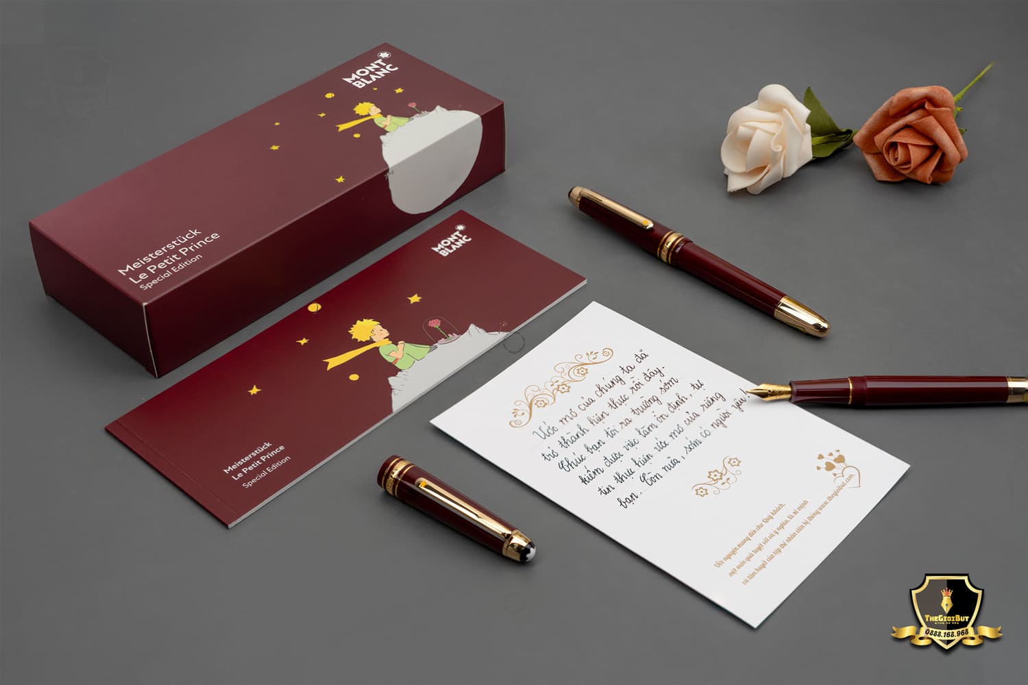 Montblanc Meisterstuck Le Petit Prince Planet Fountain Pen Mb125308 804