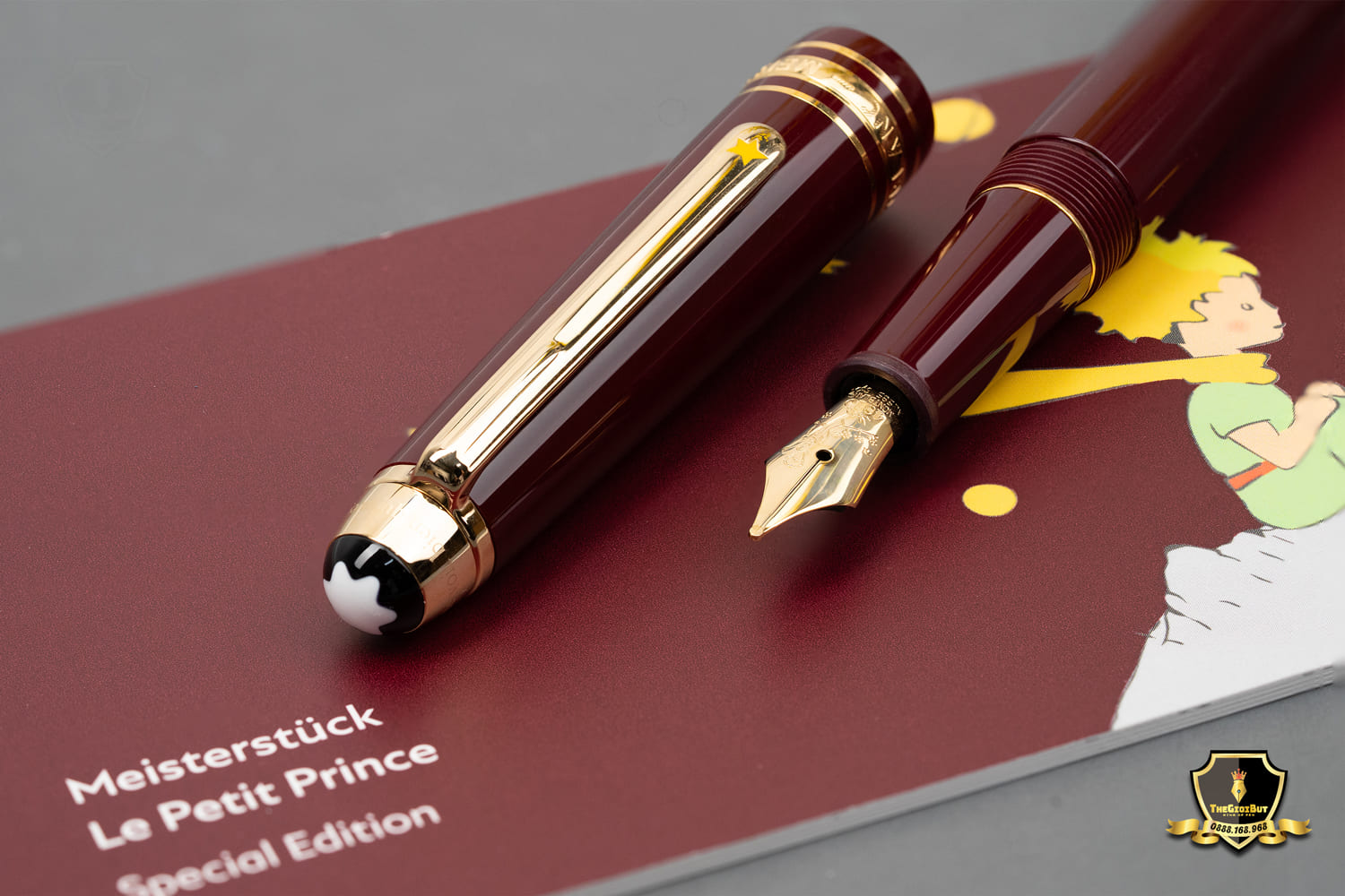 Montblanc Meisterstuck Le Petit Prince Planet Fountain Pen Mb125308 805