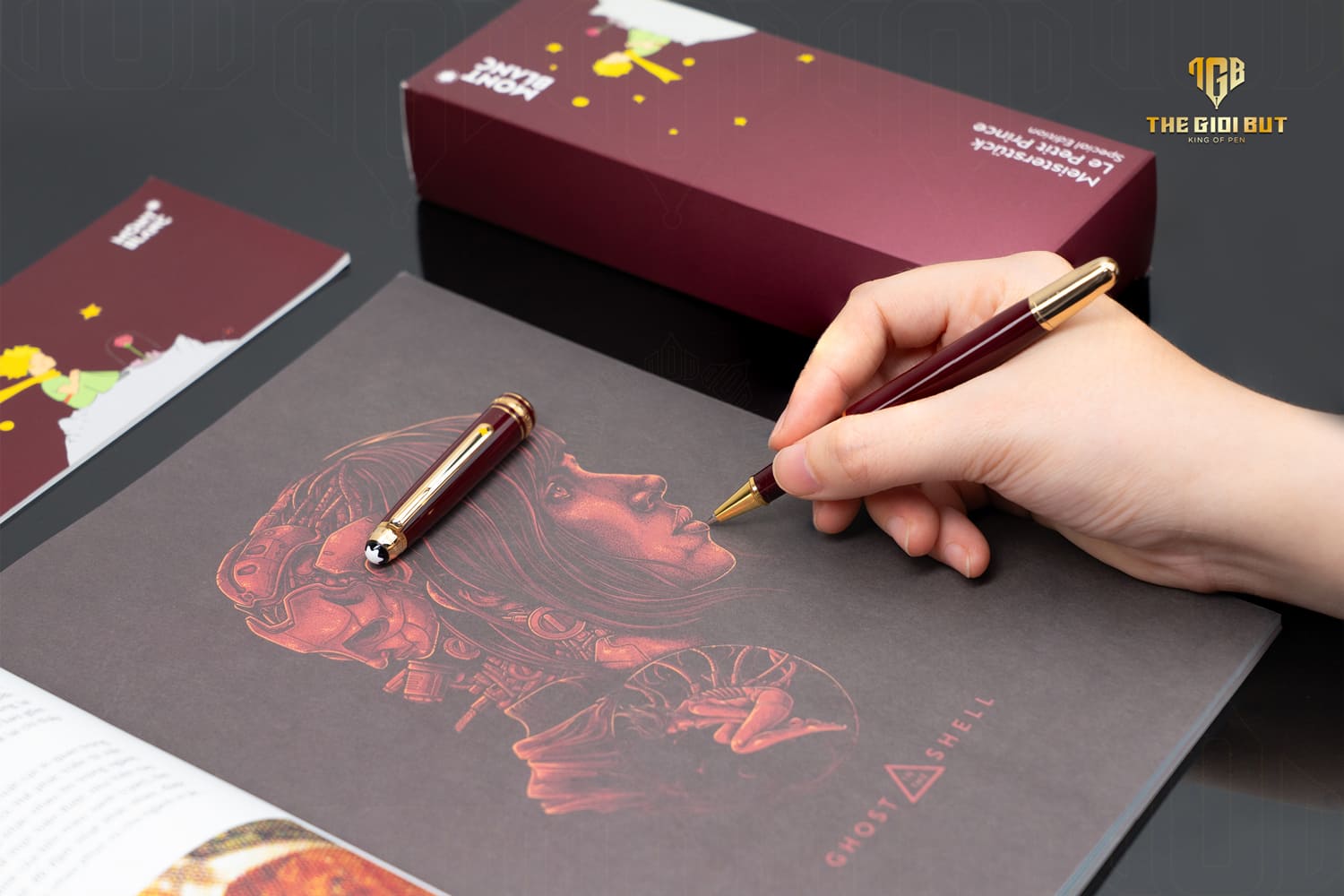 Montblanc Meisterstuck Le Petit Prince Planet Rollerball Mb125310 Tay