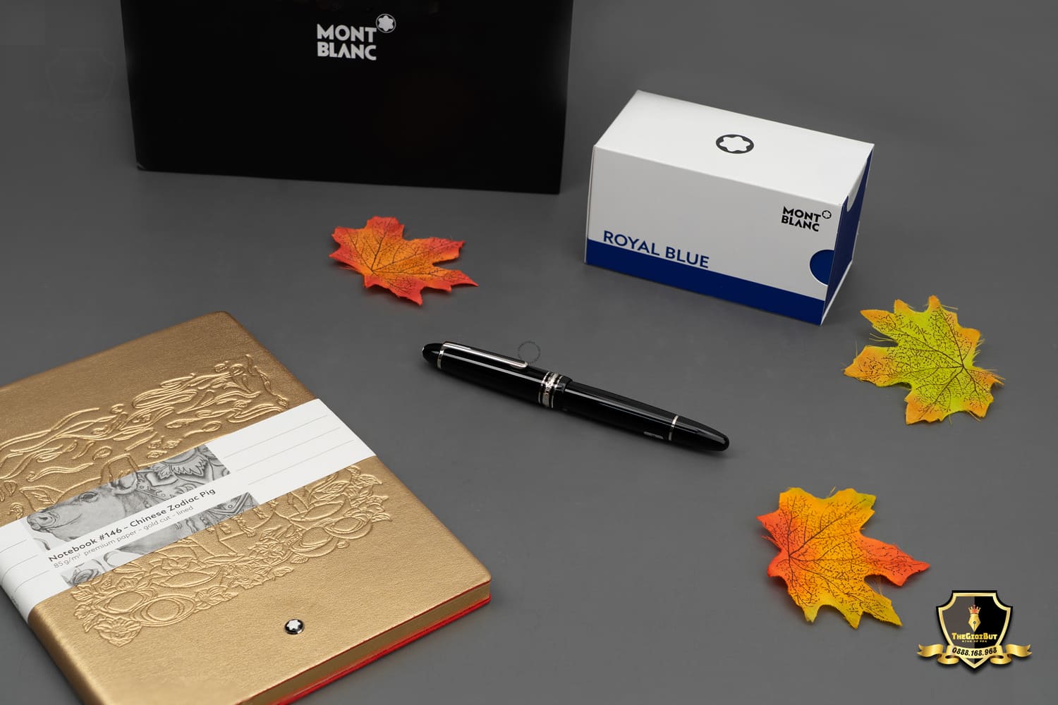 Montblanc Meisterstuck Legrand Platinum Line Fountain Pen Mb2852 801b