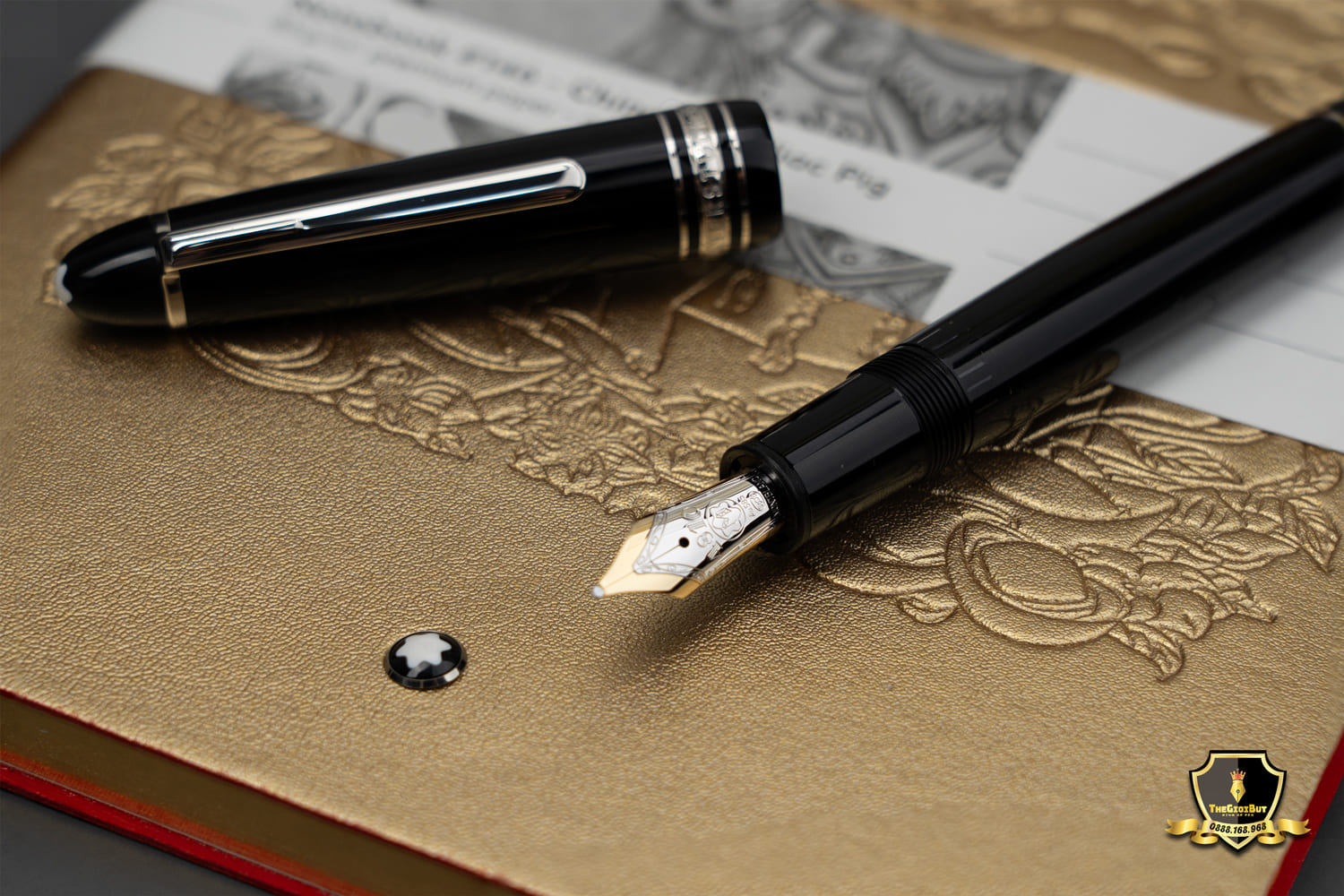 Montblanc Meisterstuck Legrand Platinum Line Fountain Pen Mb2852 801c