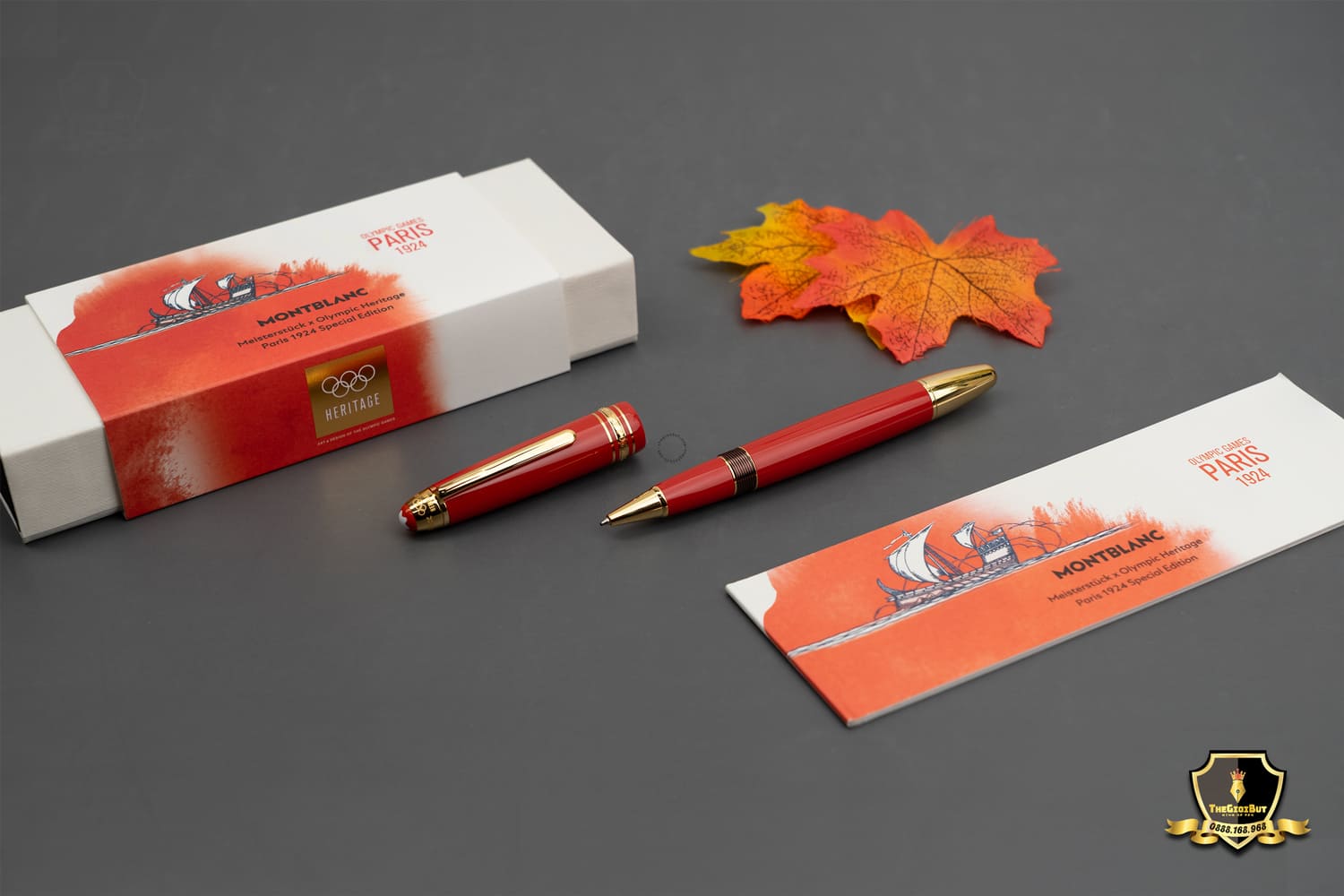 Montblanc Meisterstuck Olympic Heritage Paris 1924 Rollerball Mb 131360 801