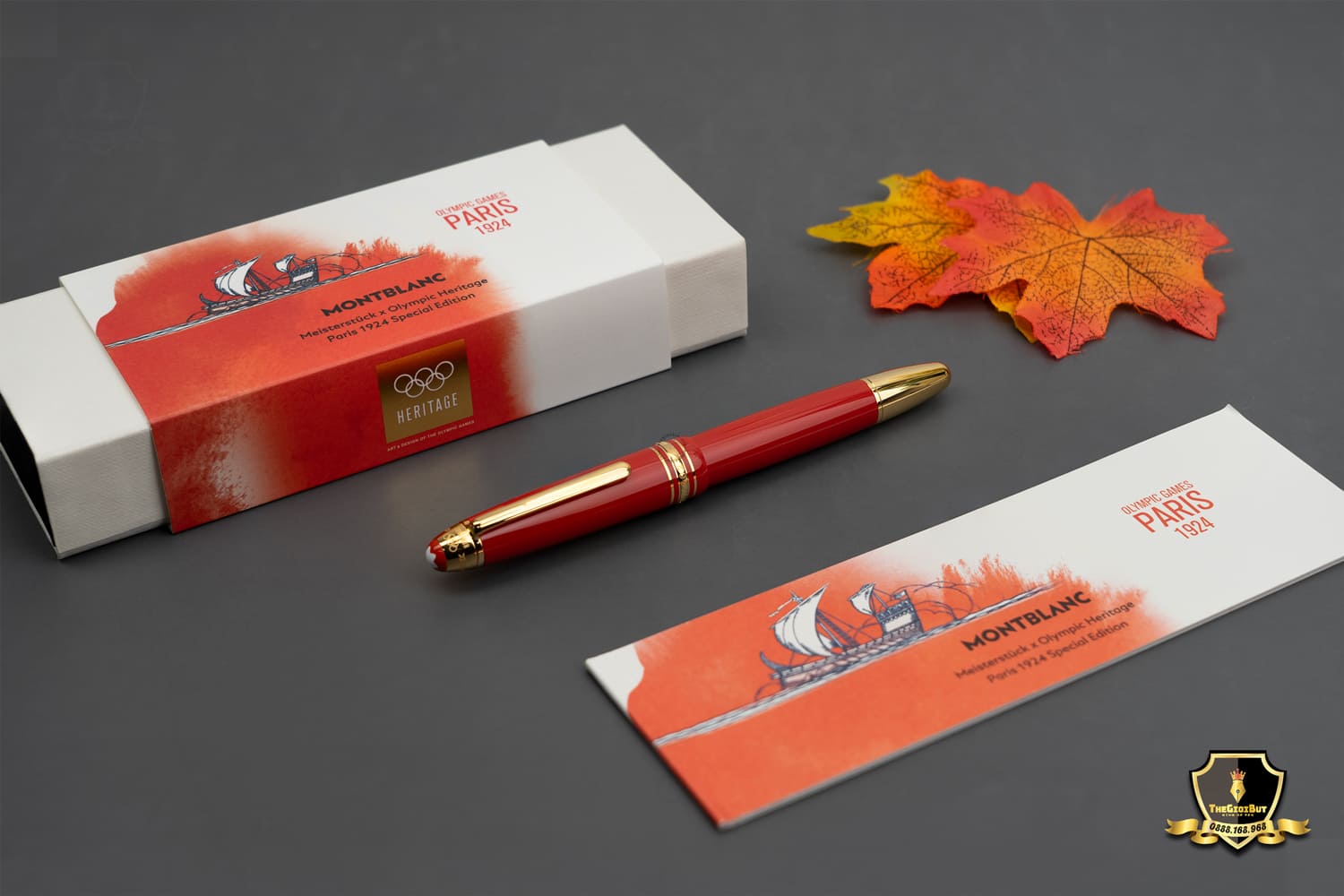 Montblanc Meisterstuck Olympic Heritage Paris 1924 Rollerball Mb 131360 802