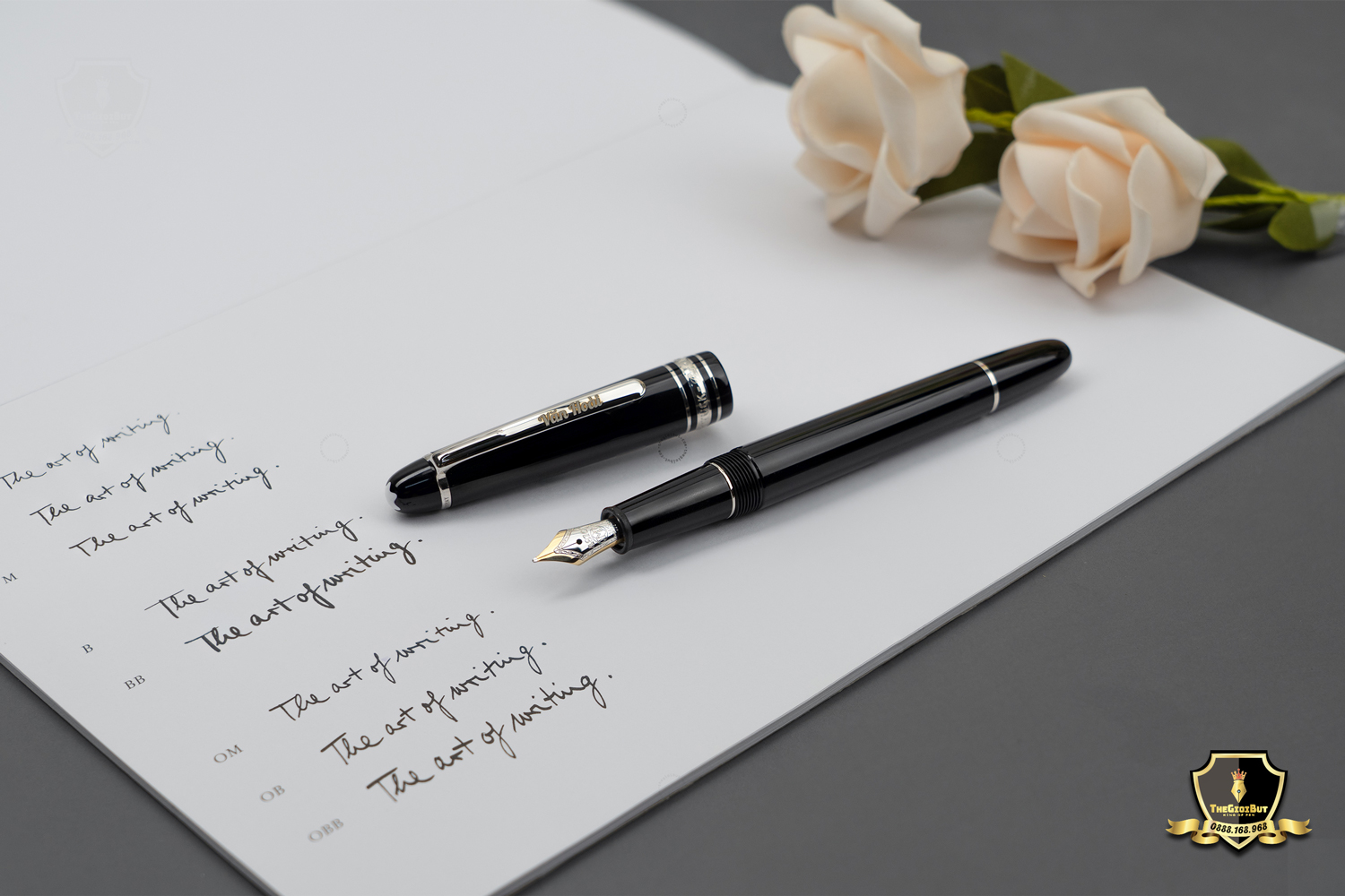 Montblanc Meisterstuck Platinum Line Fountain Pen Mb106522 805