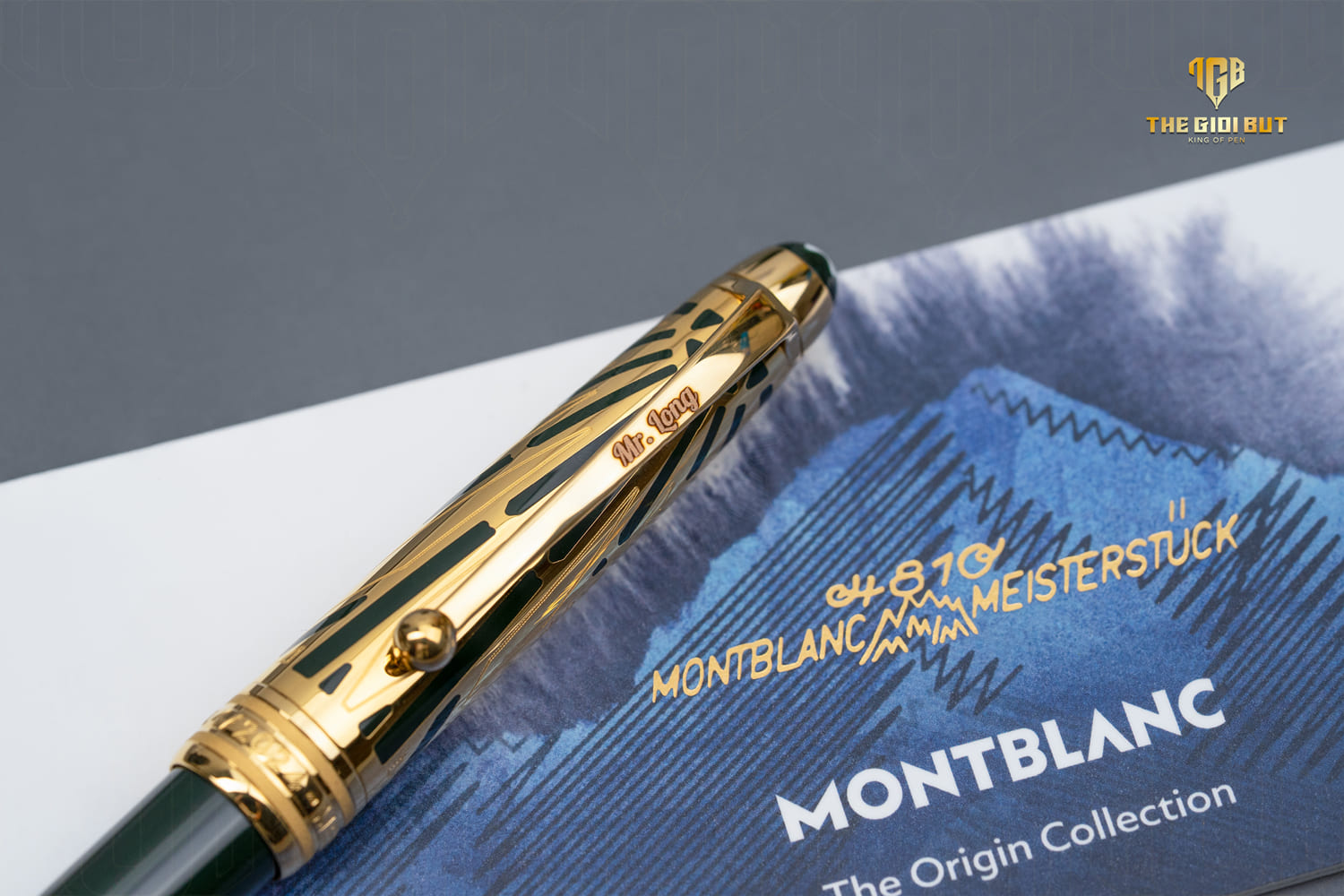 Montblanc Meisterstuck The Origin Doue Ballpoint Pen Mb131352 Khac 1