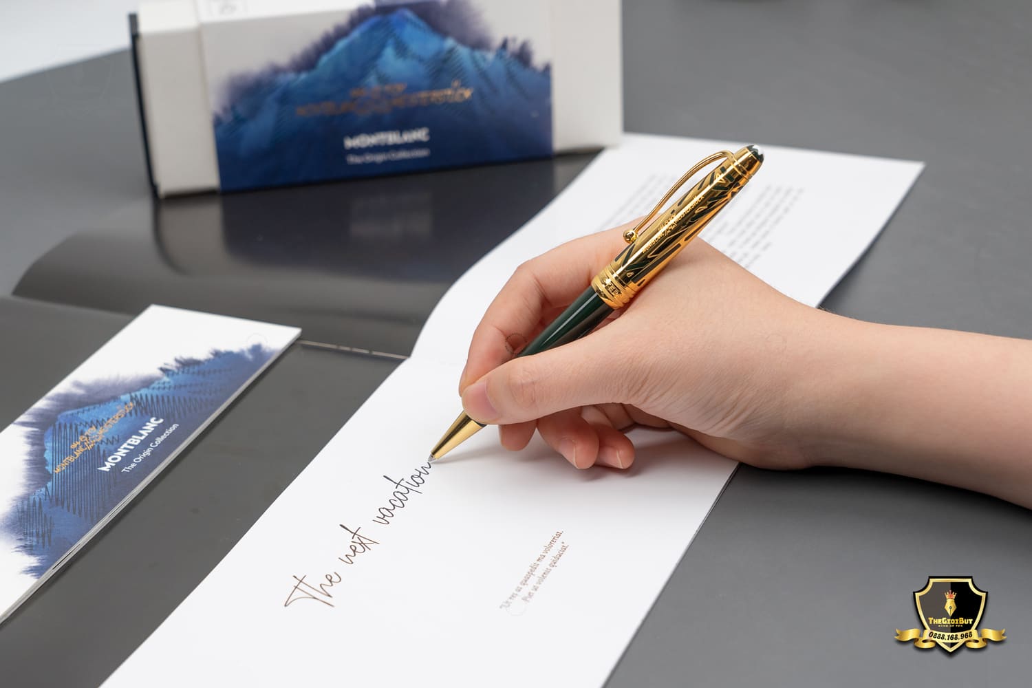 Montblanc Meisterstuck The Origin Doue Ballpoint Pen Mb131352 Tay