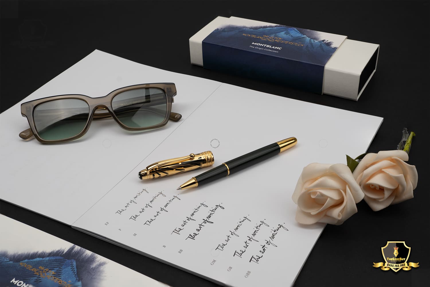 Montblanc Meisterstuck The Origin Doue Rollerball Pen Mb131351 802