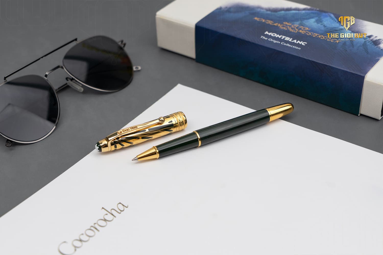 Montblanc Meisterstuck The Origin Doue Rollerball Pen Mb131351 803