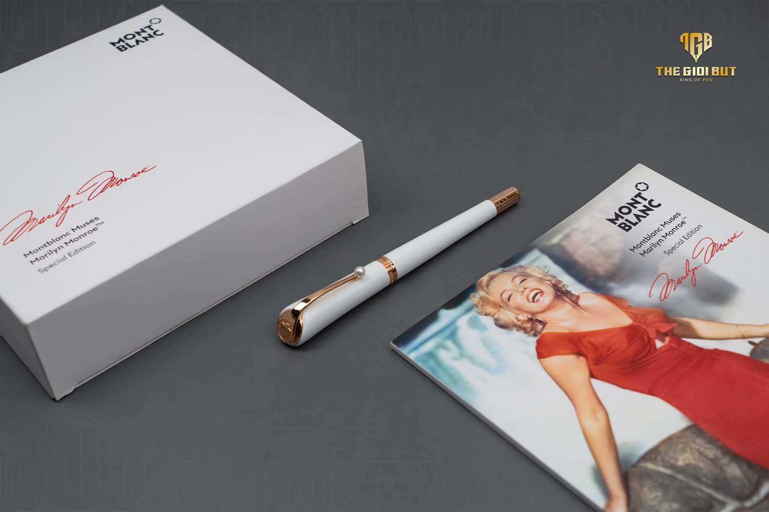 Montblanc Muses Marilyn Monroe Pearl Rollerball Mb117885 803