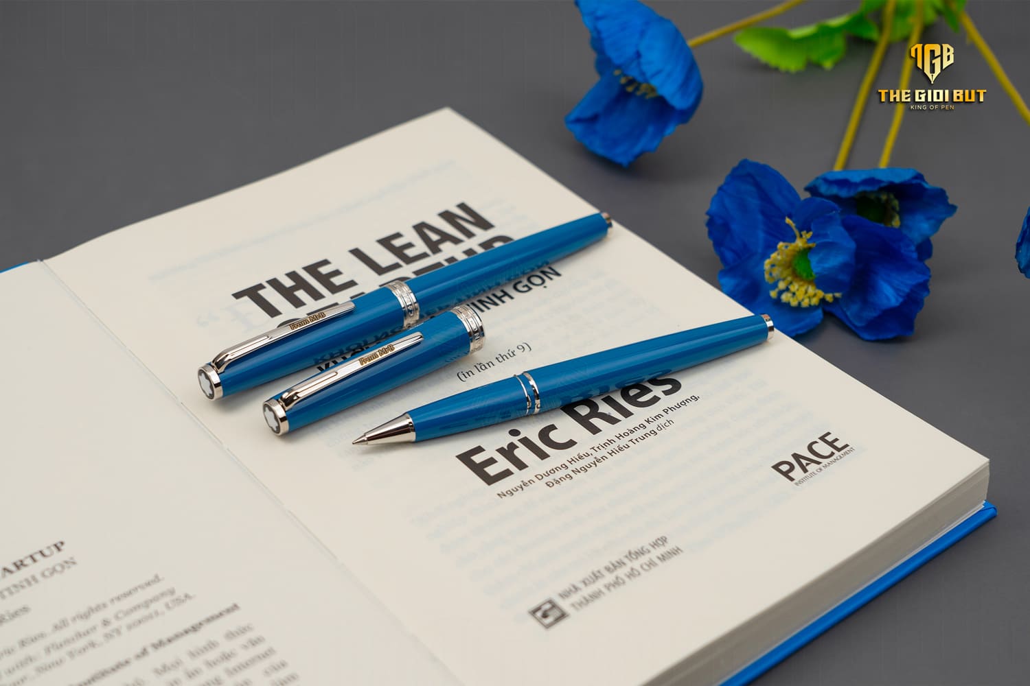 Montblanc Pix Petrol Blue Rollerball Pen Mb119583 801