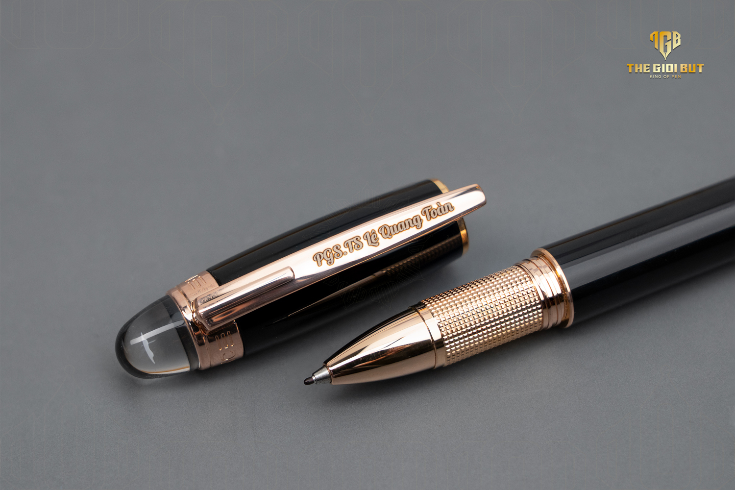 Montblanc Starwalker Red Gold Resin Fineliner Pen Mb105652 Khac 1