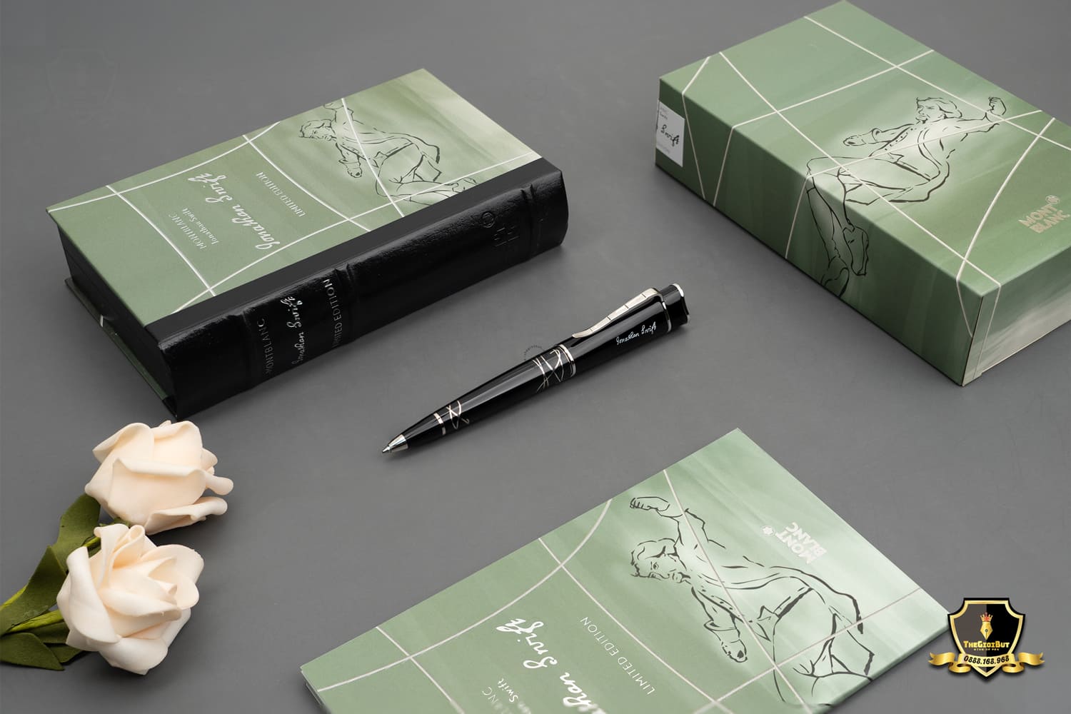 Montblanc Writers Edition Jonathan Swift Ballpoint Pen Mb107483 802