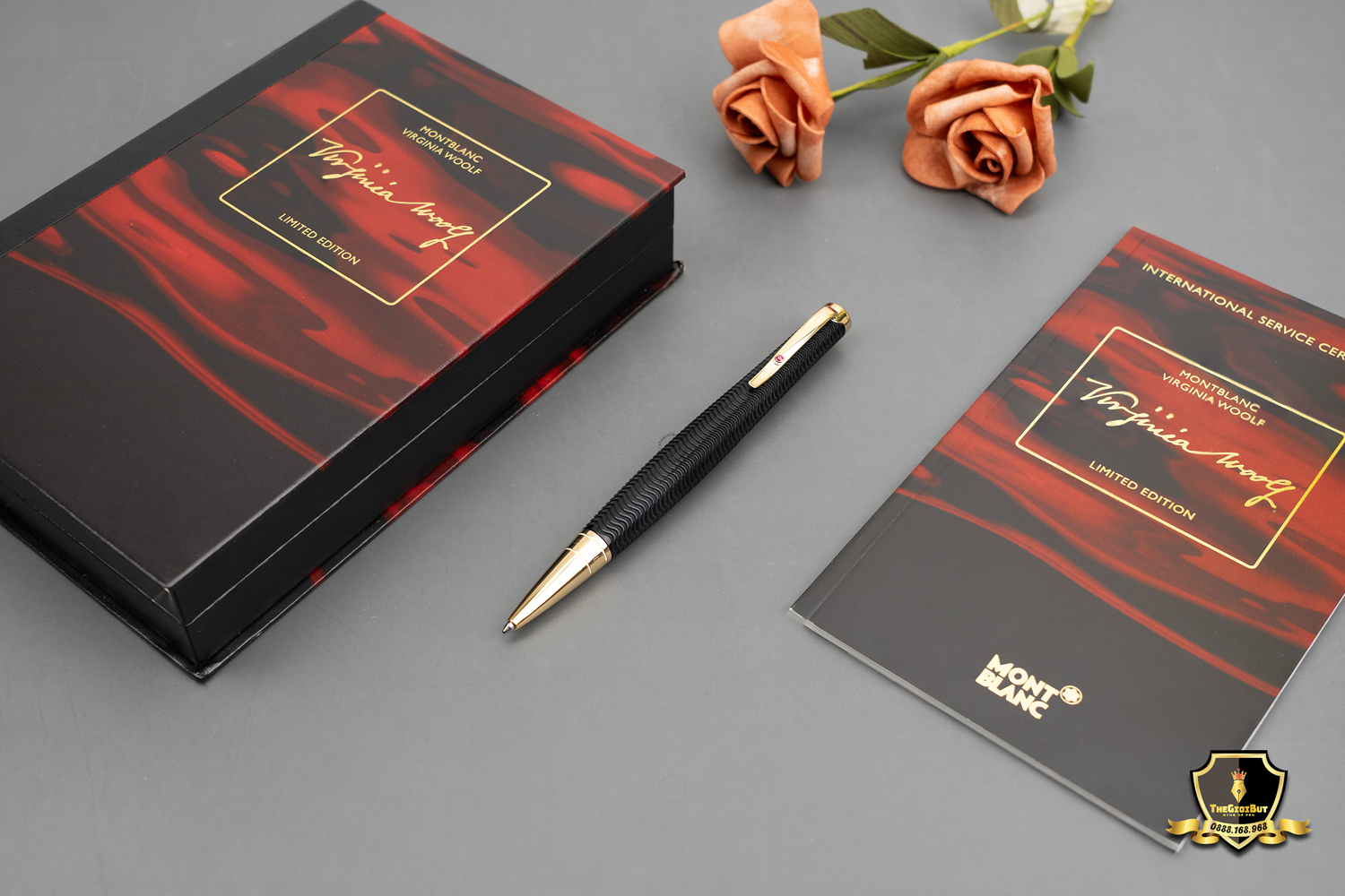 Montblanc Writers Edition Virginia Woolf Limited Edition Ballpoint Pen Mb38005 801