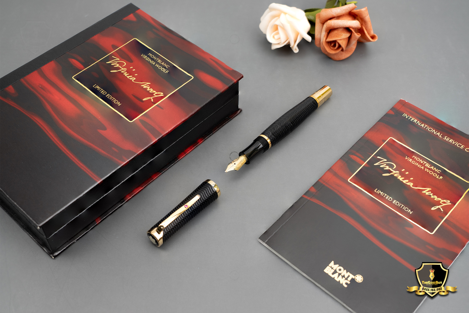 Montblanc Writers Edition Virginia Woolf Limited Edition Fountain Pen Mb38006 801