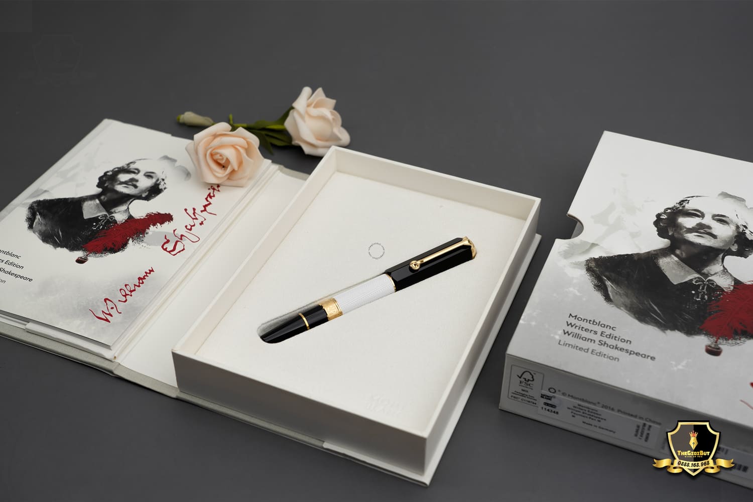 Montblanc Writers Edition William Shakespeare Se Fountain Pen Mb114348 801