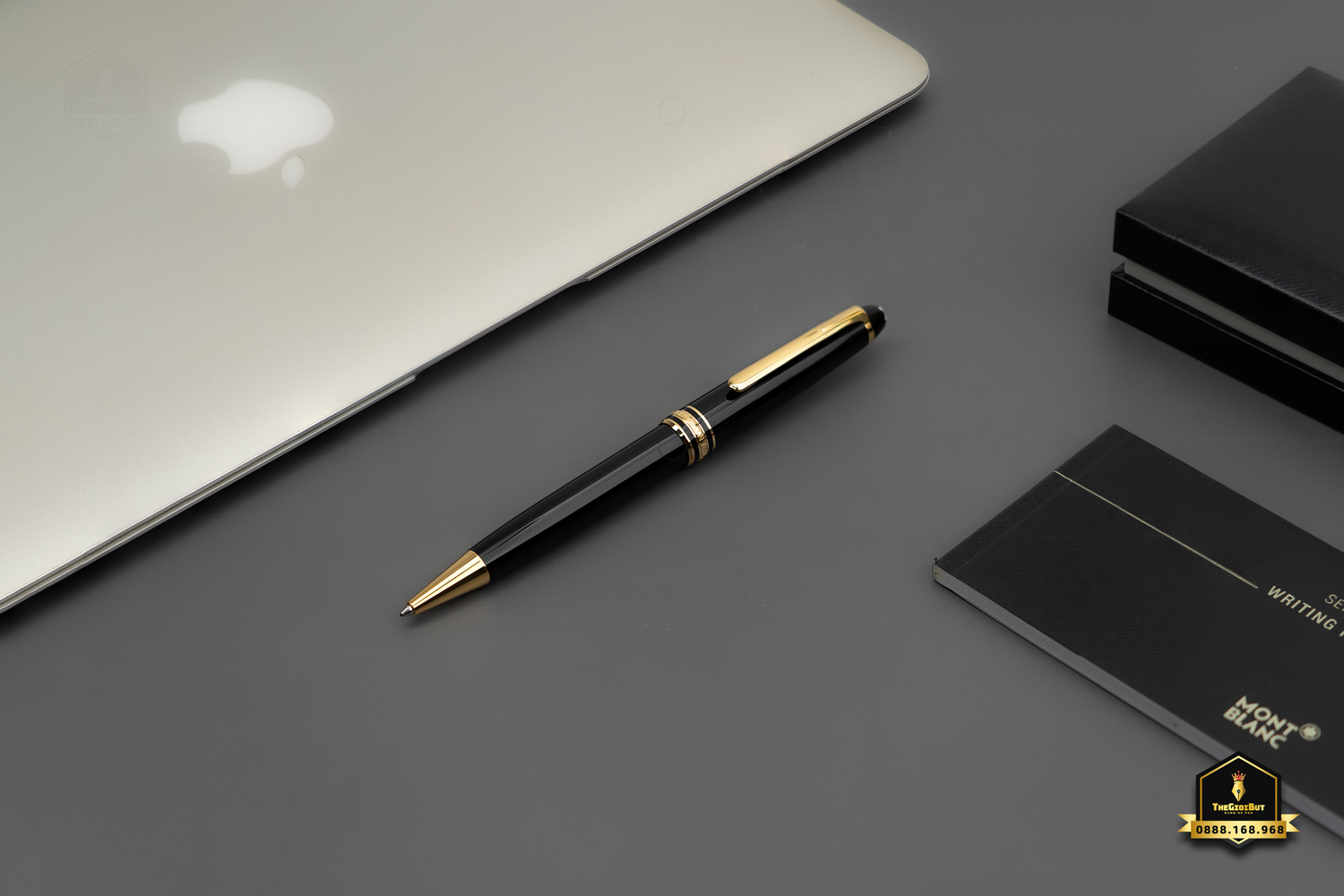 Montblanc Meisterstuck Gold Costed Ballpoint Pen 10883 830