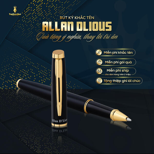 Bút dạ bi Allan D'lious 120RGBK