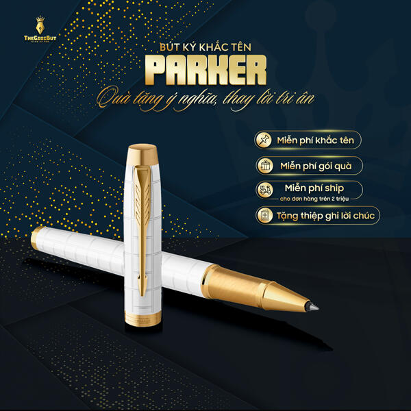 Bút dạ bi Parker IM Premium Pearl GT Rollerball Pen 2143646