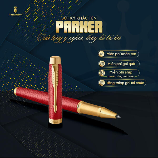 Bút dạ bi Parker IM Premium Red GT Rollerball Pen 2143647