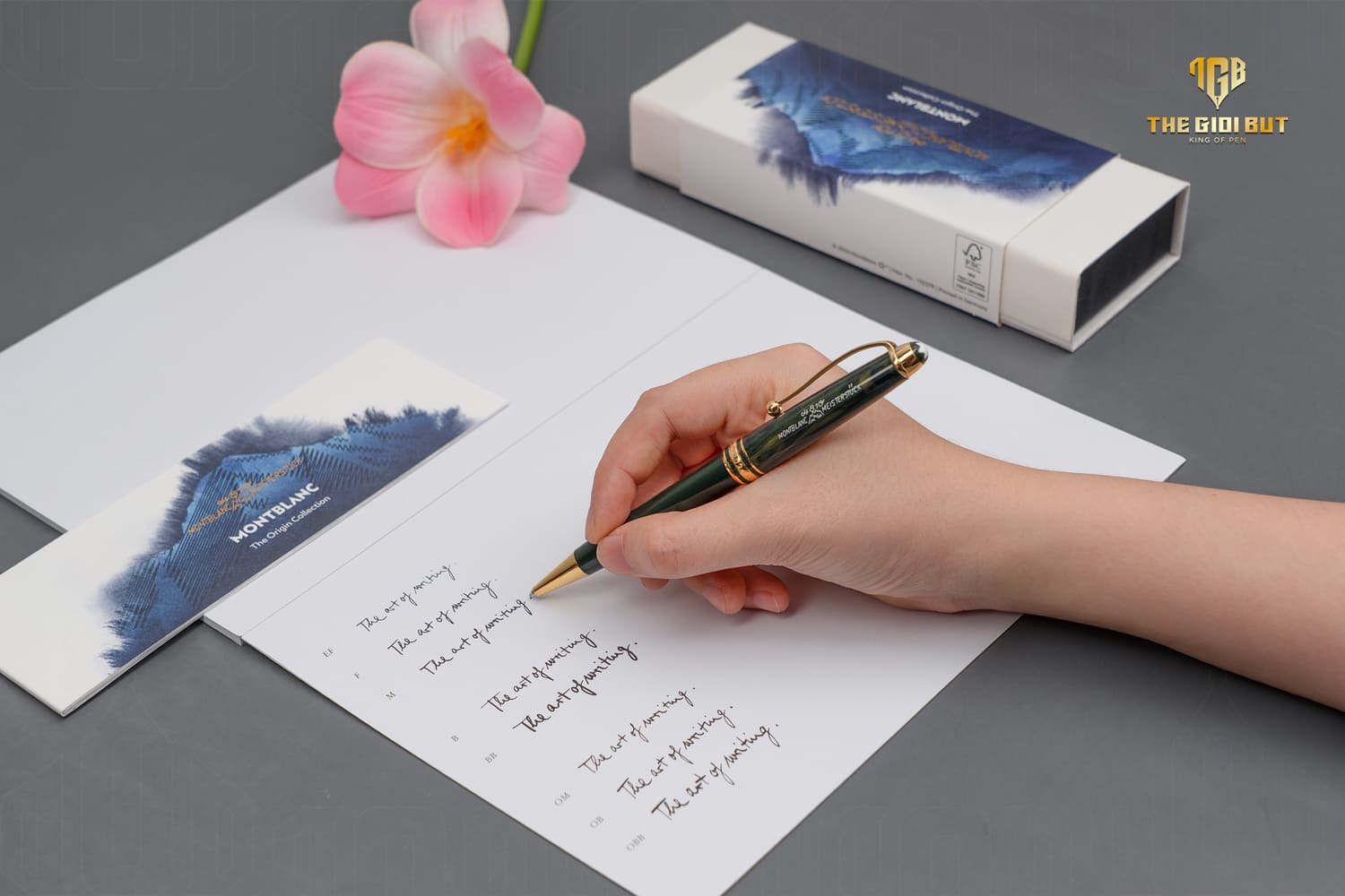 Montblanc Meisterstuck The Origin Collection Classique Ballpoint Pen Mb131344 Tay 1