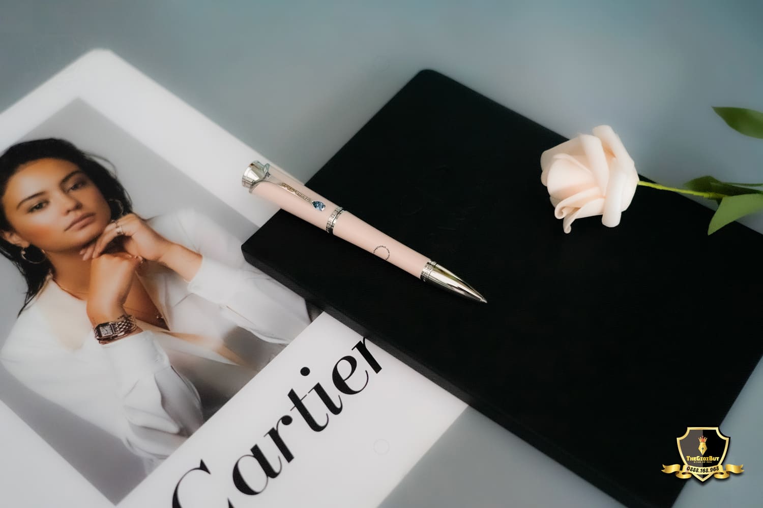 Montblanc Muses Poudre Special Edition Ballpoint Pen Mb115272 804