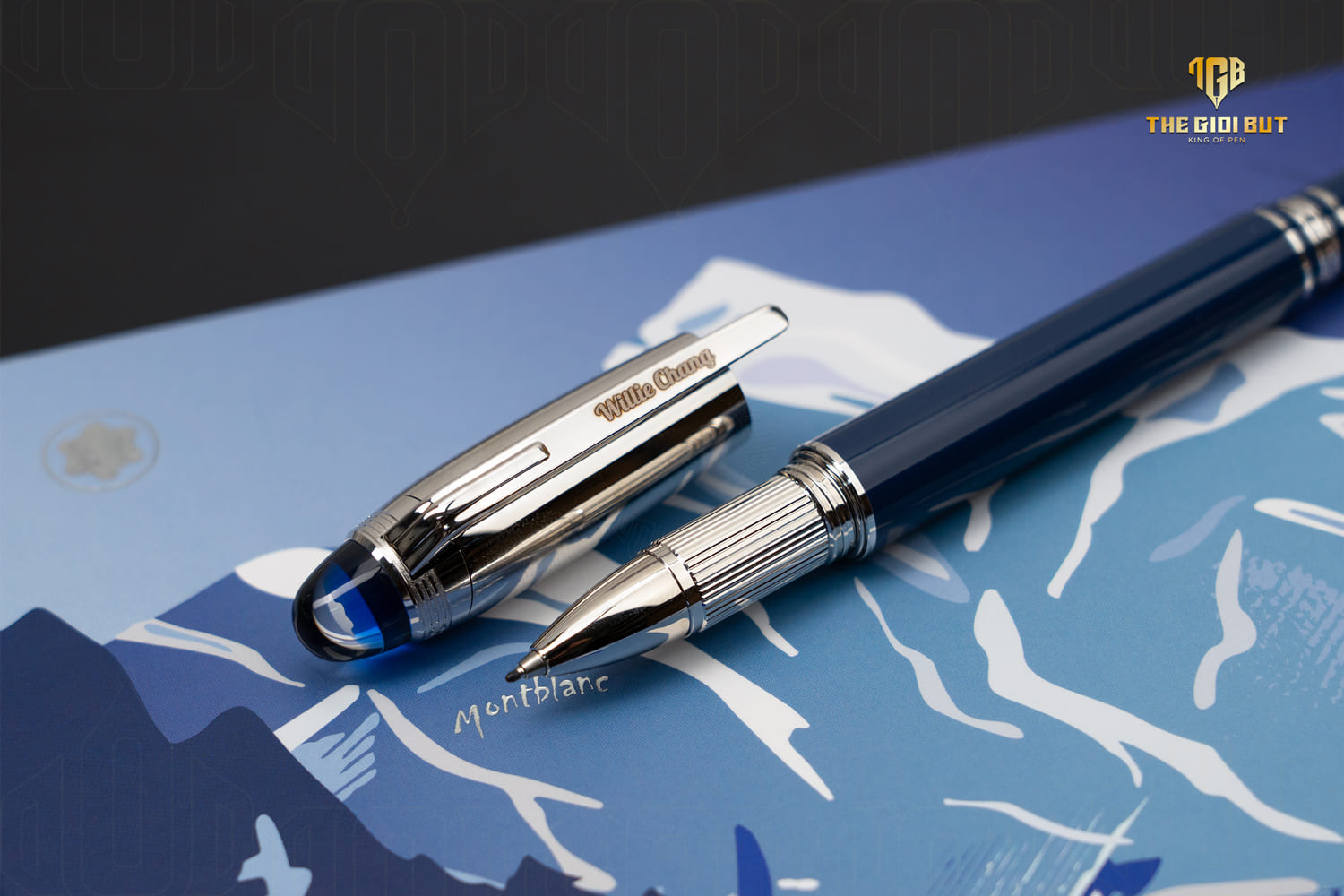 Montblanc Starwalker Blue Planet Doue Fineliner Mb125260 805