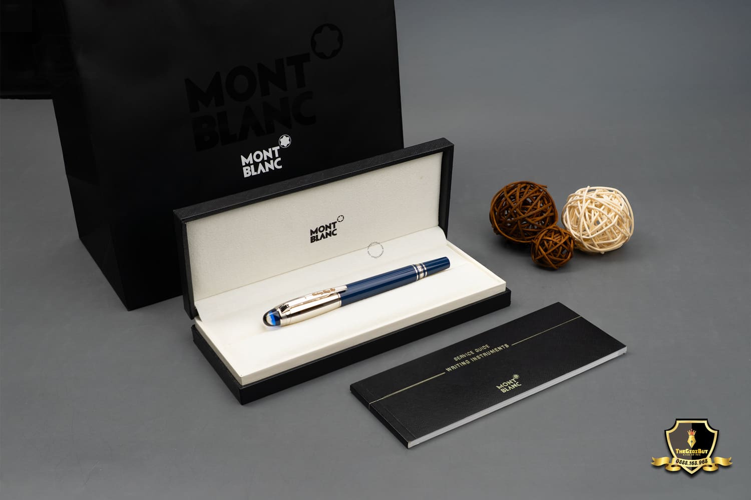 Montblanc Starwalker Blue Planet Doue Fineliner Mb125260 Box