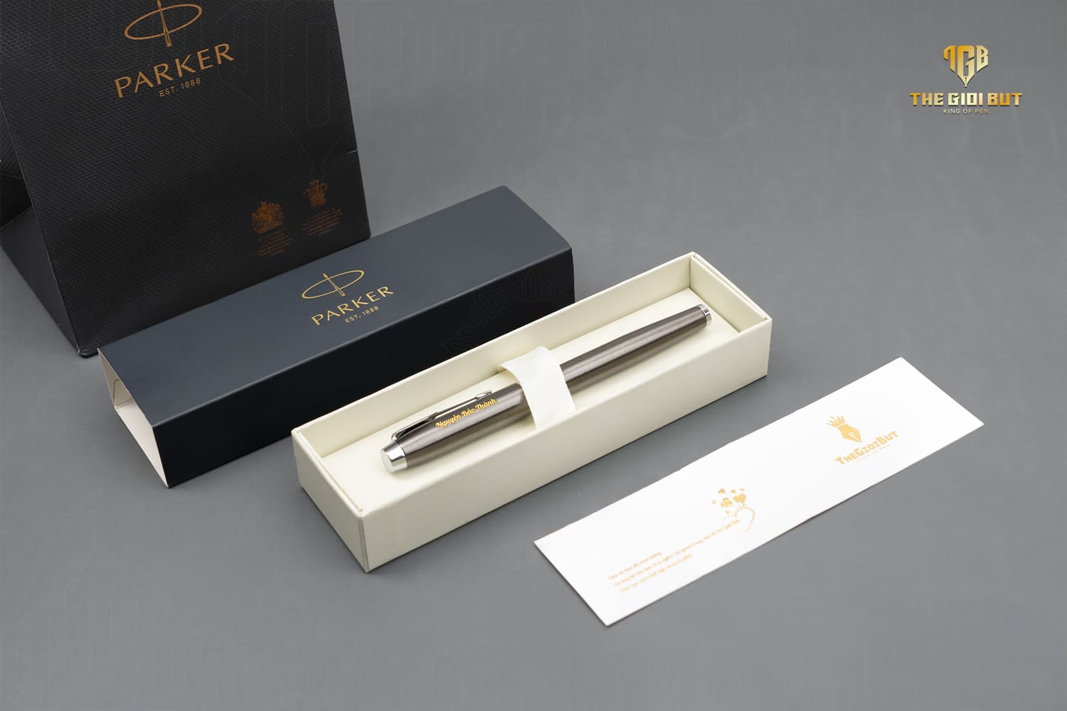 Parker Im 2017 Dark Espresso Ct Fountain Pen 1931657 Box