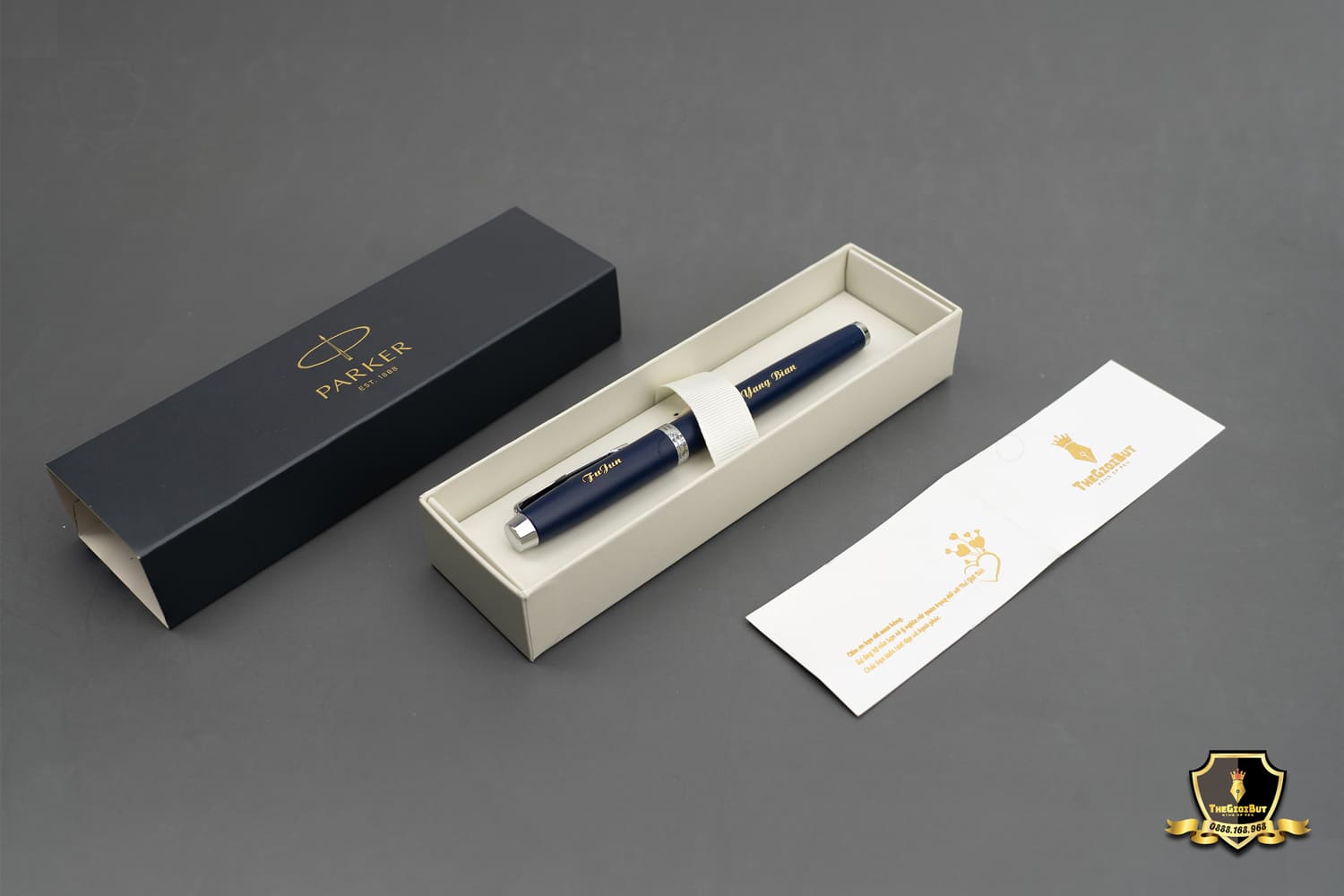 Parker Im 2017 Matte Blue Ct Rollerball 1931661 Box