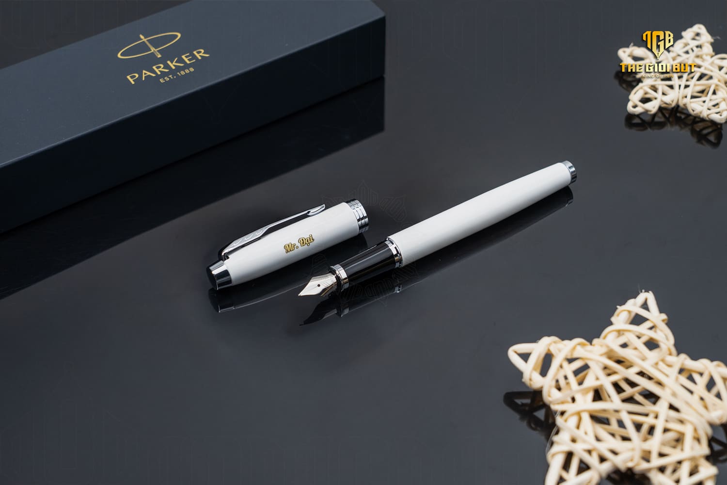 Parker Im 2017 White Lacquer Ct Fountain Pen 1931673 801