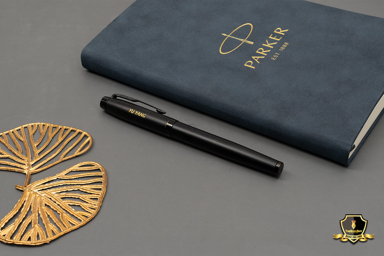 Parker Im Achromatic Black Fountain Pen 2127742 802