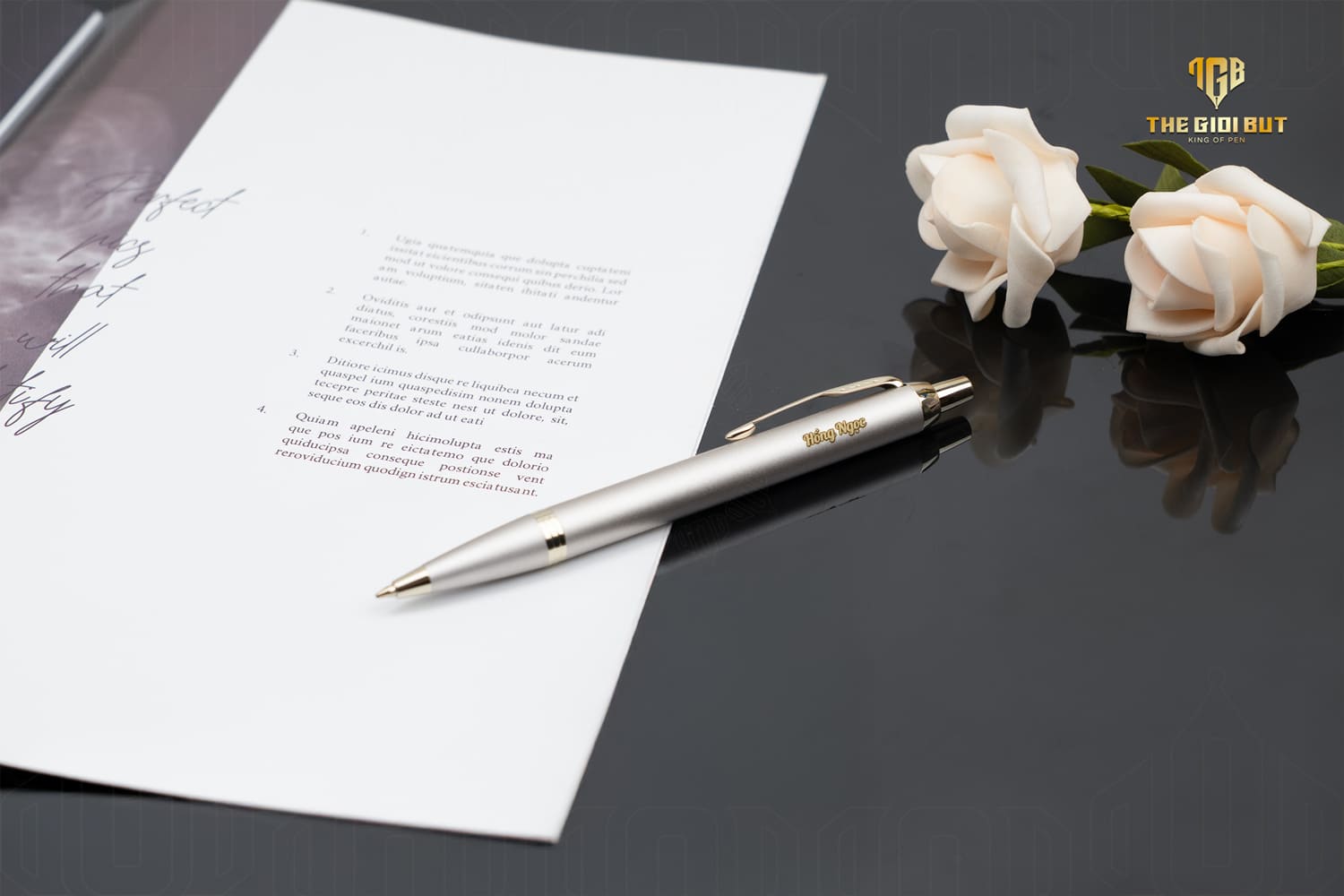 Parker Im Monochrome Champagne Ballpoint Pen 2172956 801