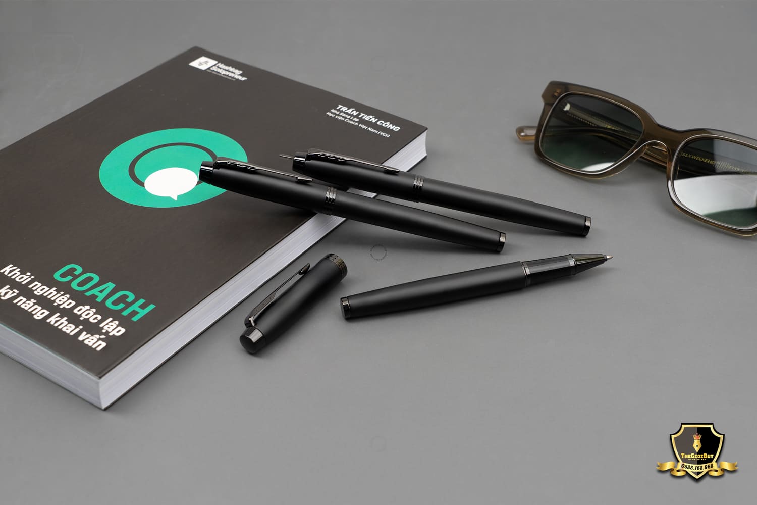 Parker Im Monochrome Gun Metal Rollerball 2172960 801