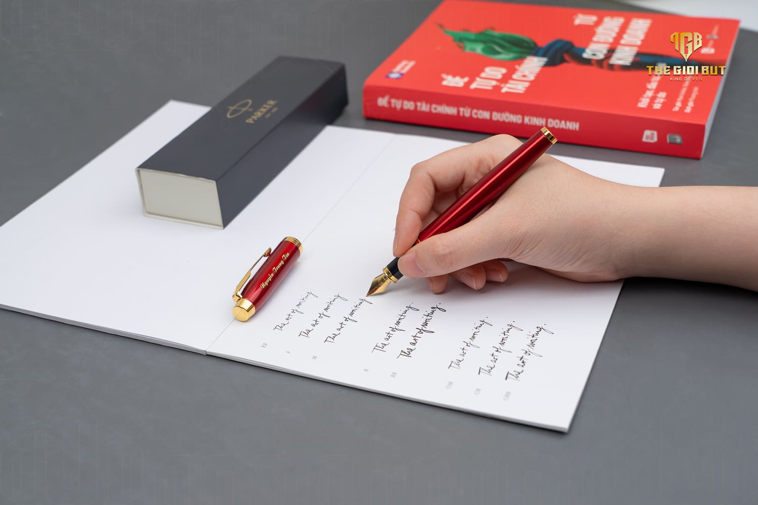 Parker Im Special Edition Vigor Red Fountain Pen Tay