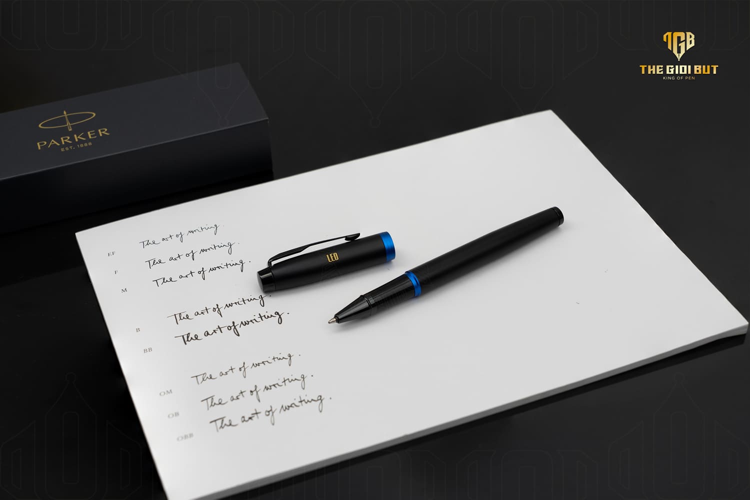 Parker Im Vibrant Rings Marine Blue Rollerball 2172860 801