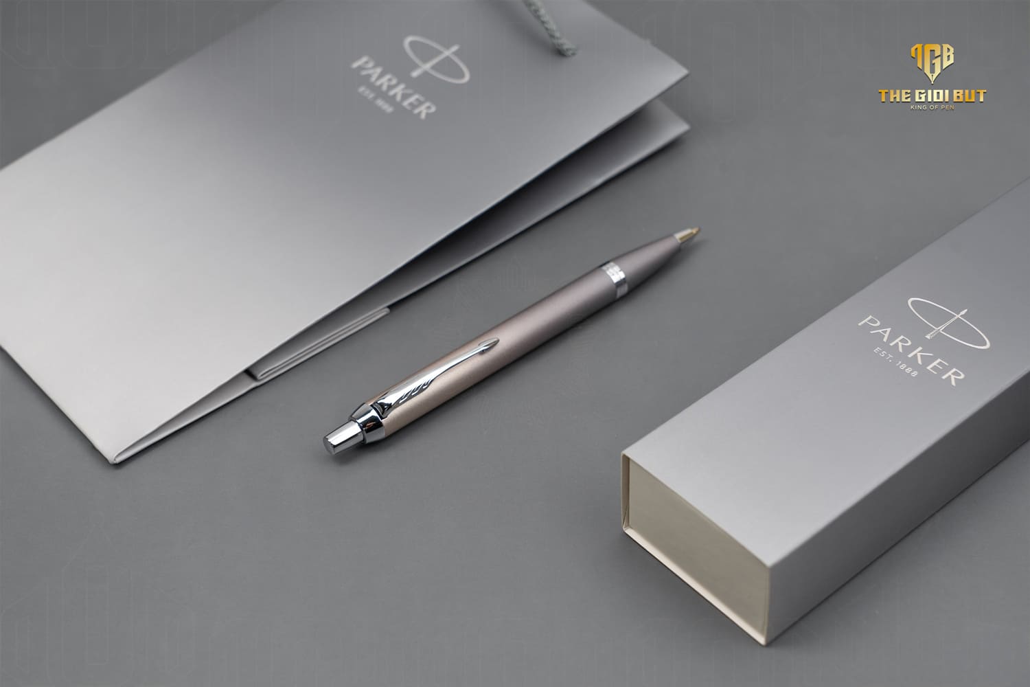 Parker Im Writing Rituals Grey Ballpoint Pen 2203898 802