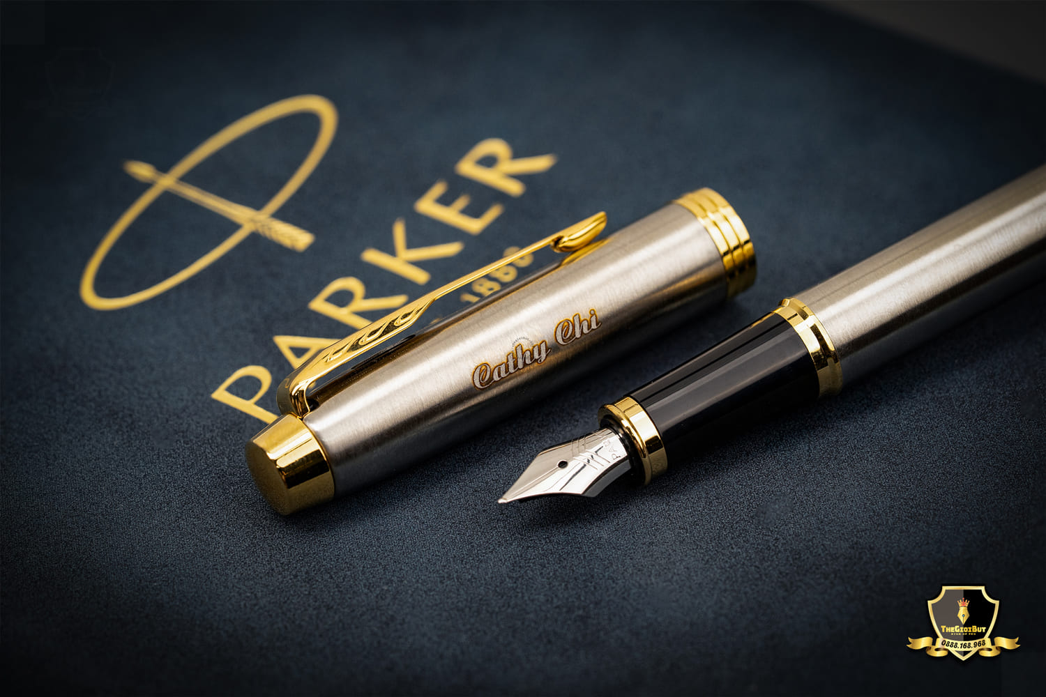Parker Im 2017 Brushed Metal Gt Fountain Pen 1931656 804