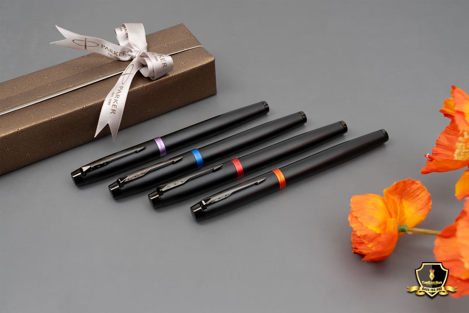 Parker Im Vibrant Rings Family Fountain Pen 801