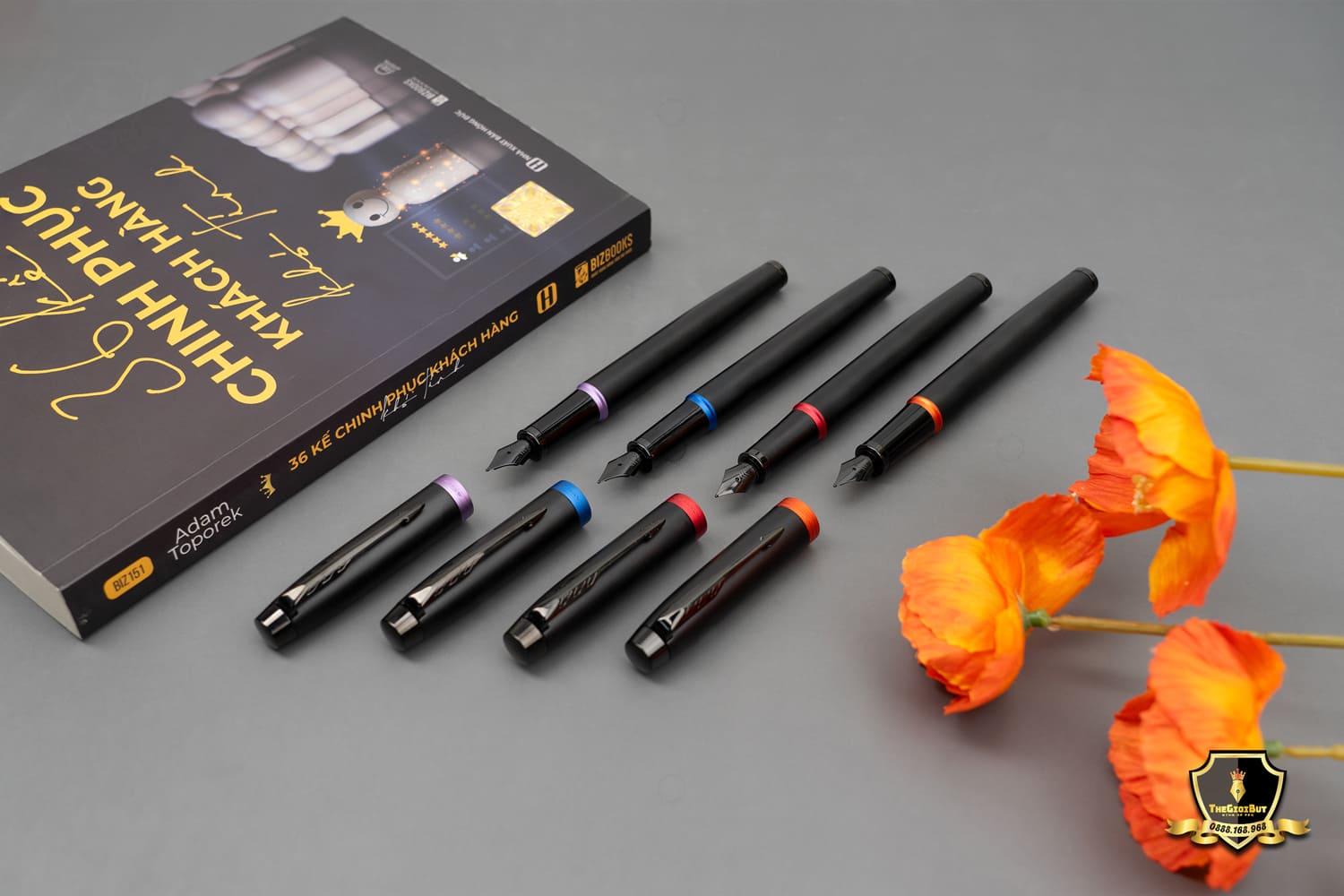 Parker Im Vibrant Rings Family Fountain Pen 802