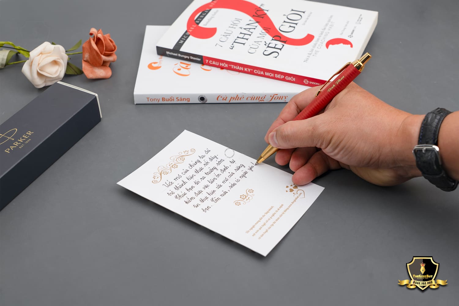 Parker Im Premium Red Ballpoint Pen 2143644 Tay