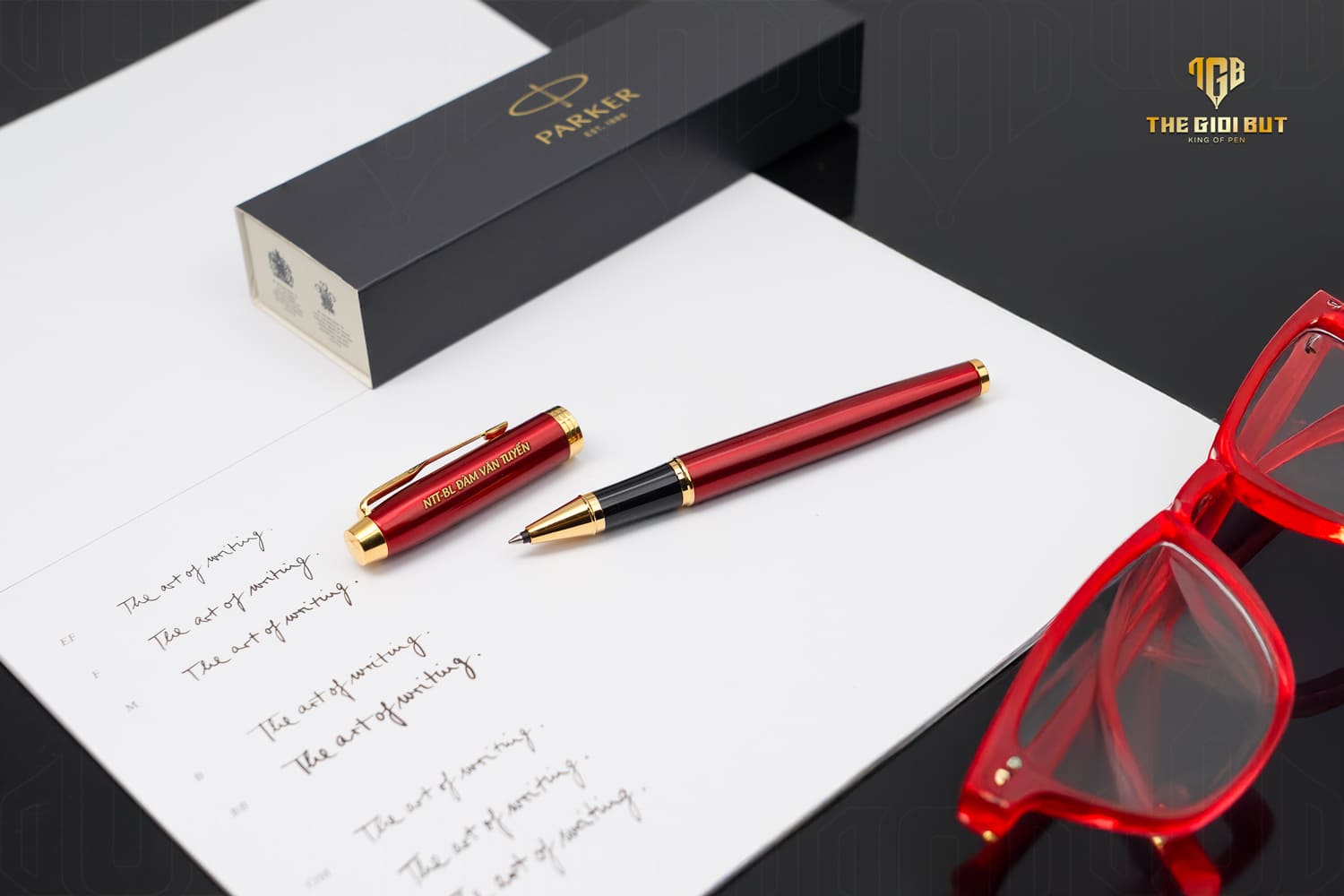 Parker Im Special Edition Vigor Red Rollerball Pen 802 Copy