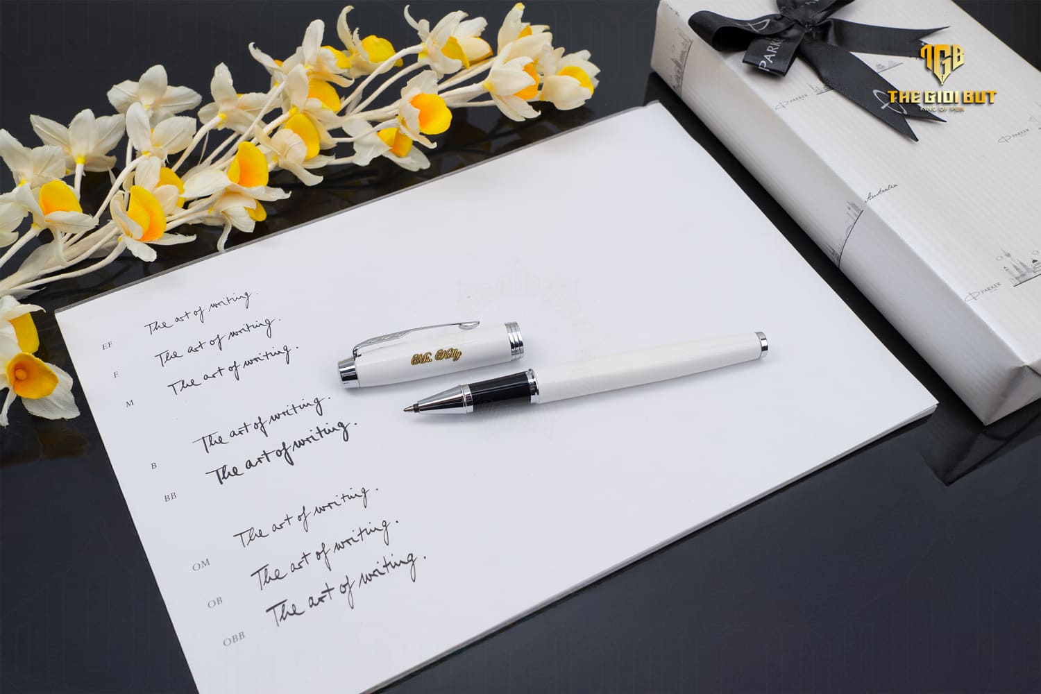 Parker Im 2017 White Lacquer Ct Rollerball Pen 1931674 806