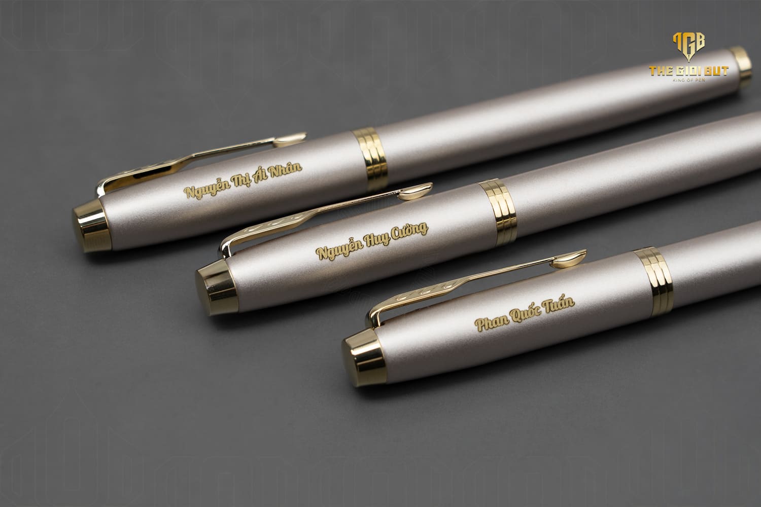 Parker Im Monochrome Champagne Rollerball Pen 2172955 Khac 3