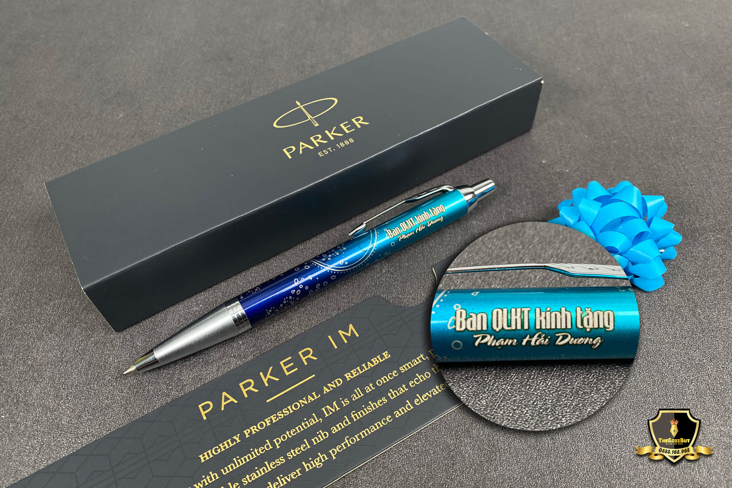 Parker Im Special Edition Submerge Blue Ballpoint Pen 2152991 801