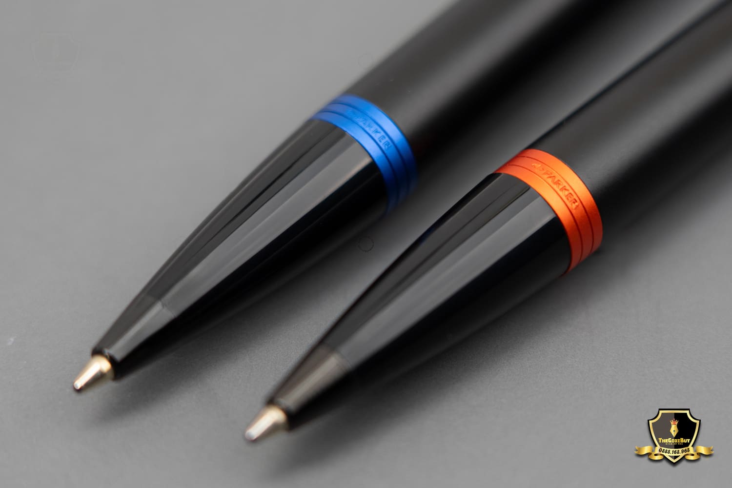 Parker Im Vibrant Rings Flame Orange Ballpoint Pen 2172946 801b
