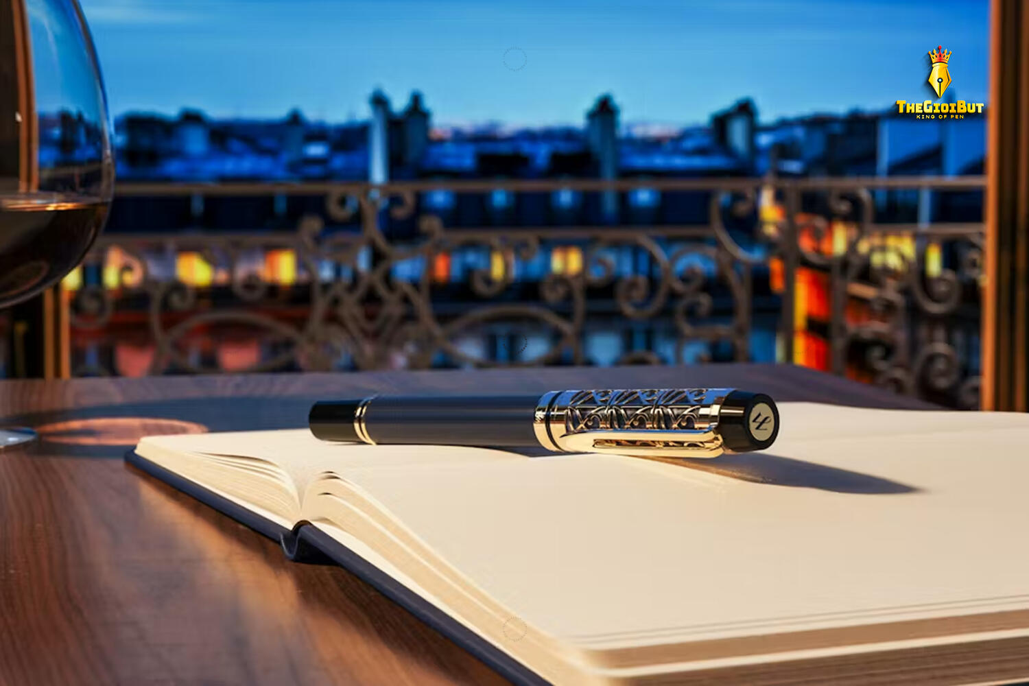 Waterman Man Bleu De Paris Limited Edition Fountain Pen 11